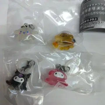산리오 변신 문어 메지루시 액세서리 4종 세트