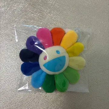 카이카이 키키 꽃 봉제 인형 핀 배지