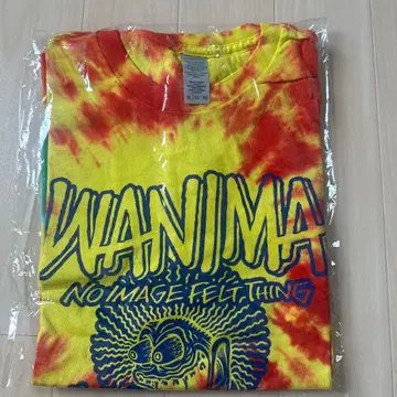 WANIMA T셔츠 타이 다이 XL 사이즈