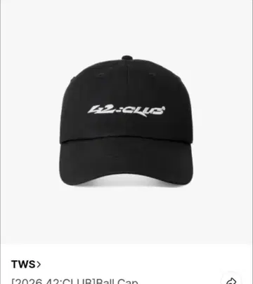 TWS 42:CLUB BALL CAP 캡