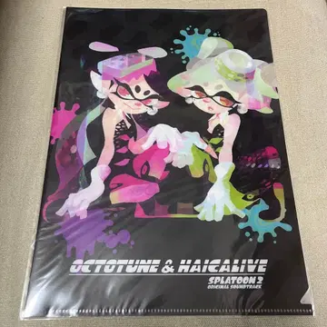 [ 미개봉 ] SPLATOON2 스프라툰2 클리어 파일 시오카라즈