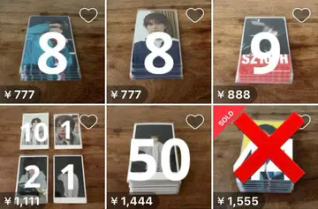 [3일간 한정판] 사토 쇼리 트레이딩 카드 묶음 판매