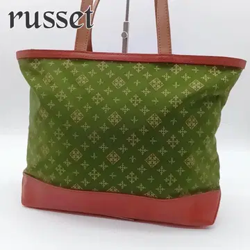 레어 색상 새상품급 russet 러셋 토트백 모노그램 A4 수납 가능 숄더