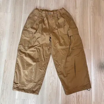 TIGHTBOOTH 와이드 카고 팬츠 베이지 [M]