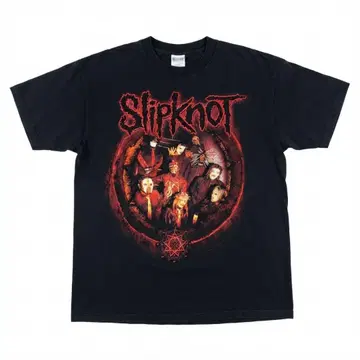 Slipknot 밴드 티셔츠 블랙