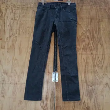 2278 LOUNGE LIZARD 데님 팬츠 블랙 스트레치 2