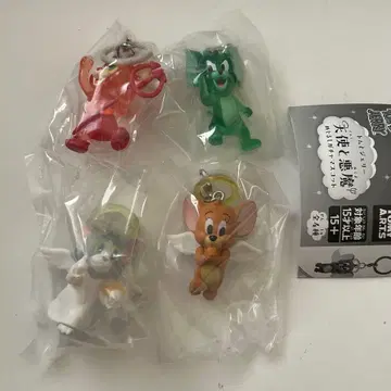가챠 톰과 제리 천사와 악마 메지루시 가챠 마스코트 4종