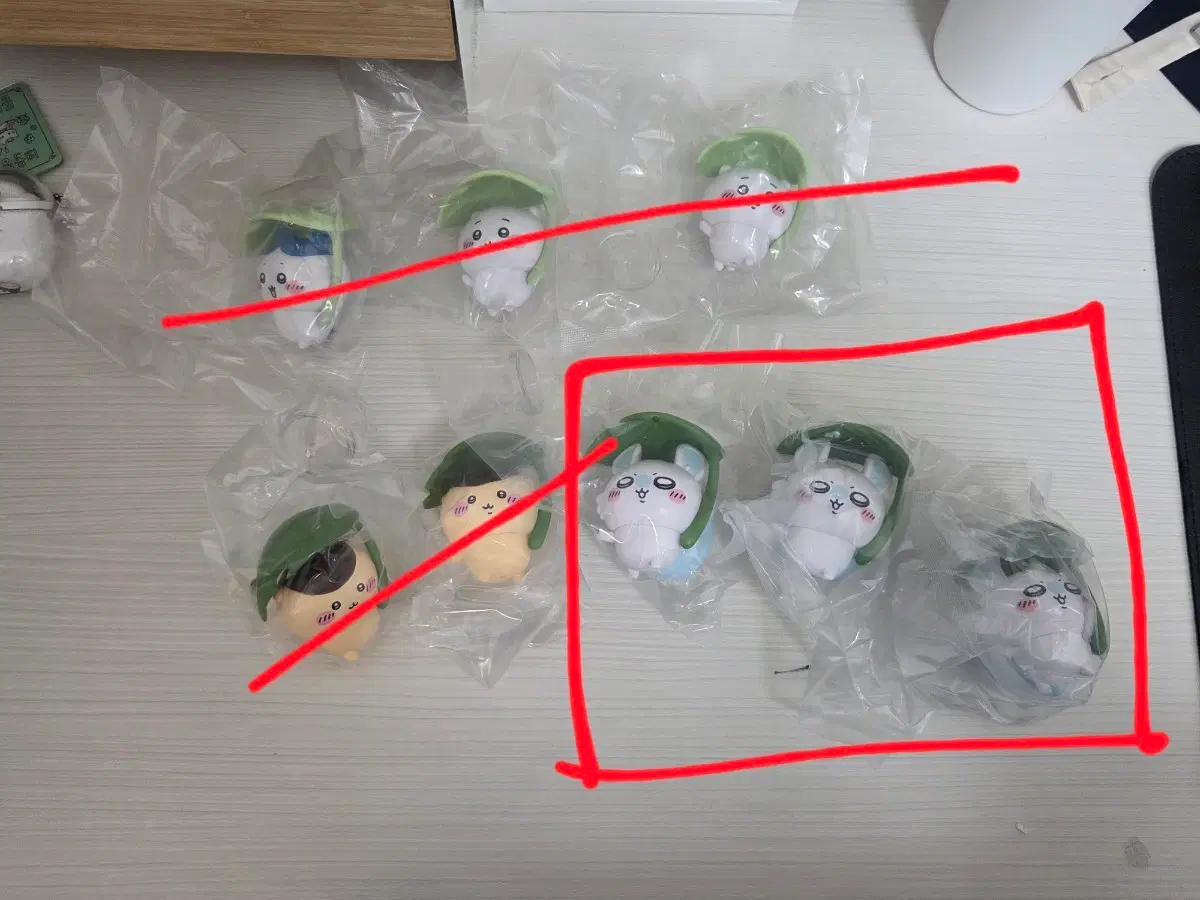 롯데시네마 먼작귀 피규어 모몽가