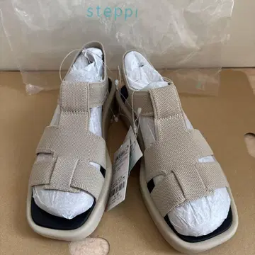 steppi 샌들 베이지 미사용 새상품