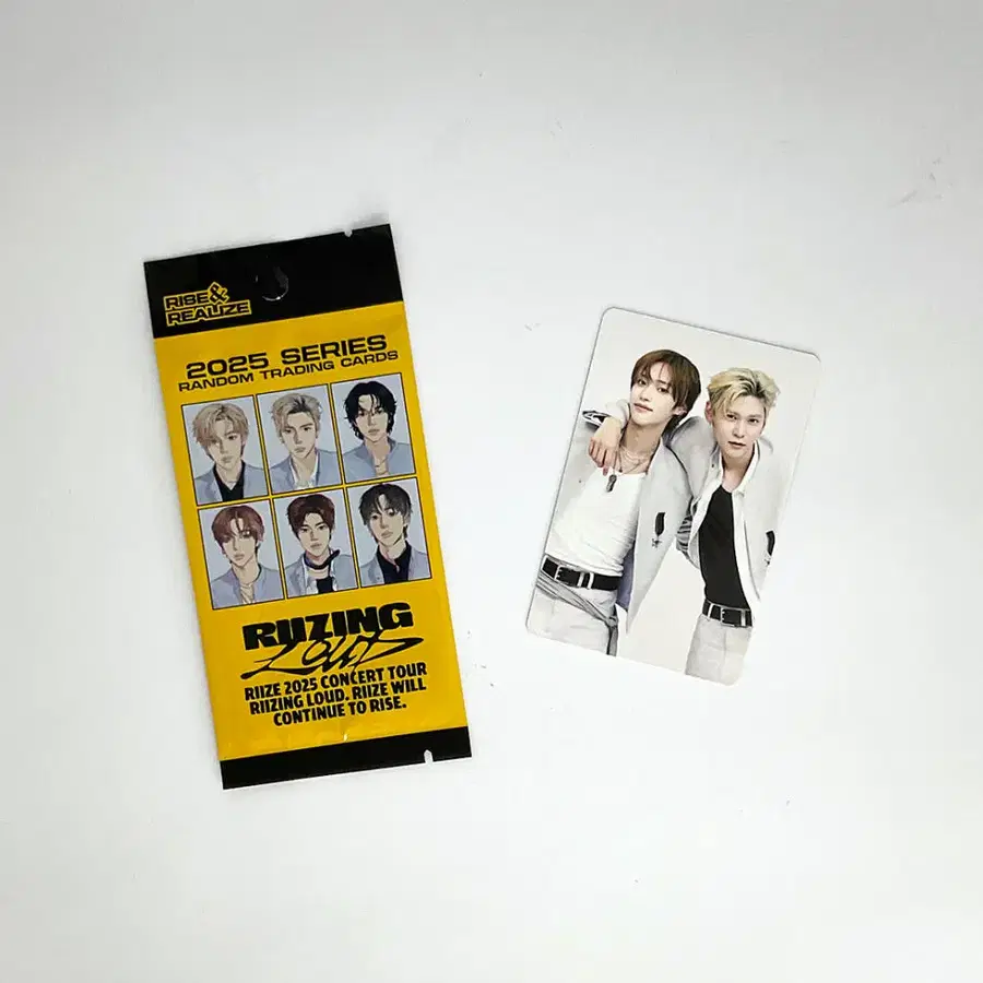 라이즈 은석 원빈 라이징 라우드 포토카드 1 유닛 버전 RIIZE EUNSEOK WONBIN RIIZING LOUD PHOTOCARD 1 UNIT ver.