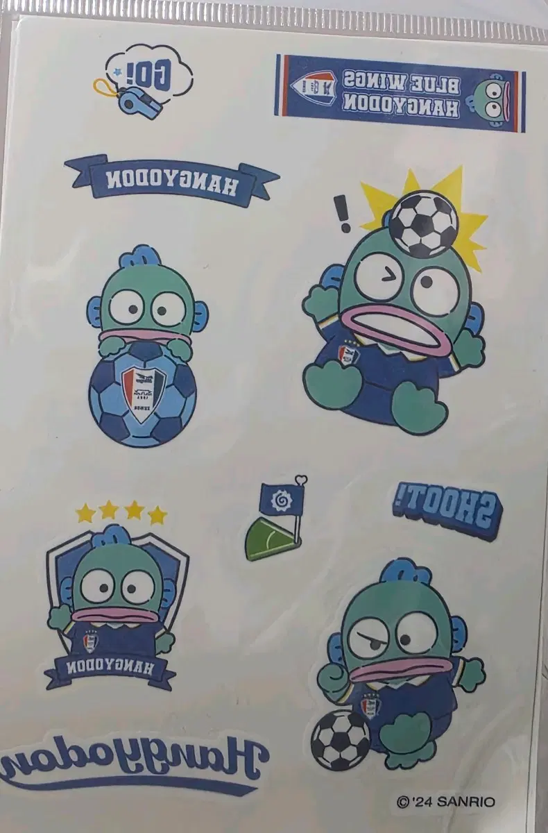 케이리그 k리그 산리오 콜라보 한교동 울산 축구 타투스티커 직관
