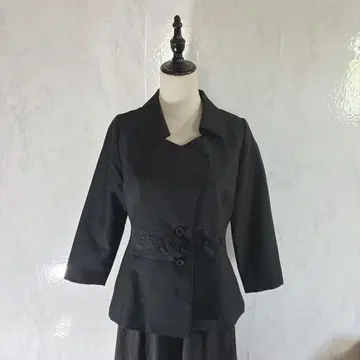 Black Formal Y2K Classic Ceremony Jacket