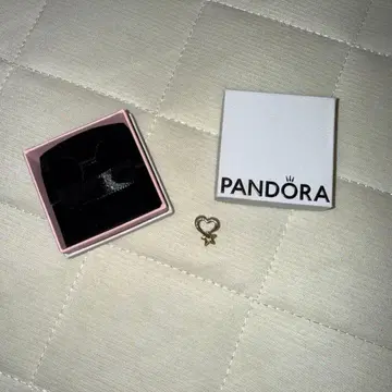 PANDORA 럭키스타 & 하트 참
