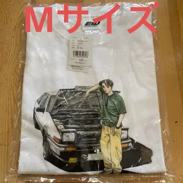 머리글자D 티셔츠 화이트 M 사이즈