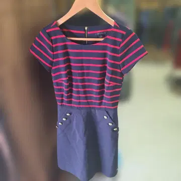 TOMMY HILFIGER Y2K 보더 원피스