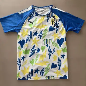 PUMA NJR 네이마르 주니어 티셔츠 올 패턴