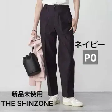 미사용 새상품 THE SHINZONE 베이커 팬츠 P0 네이비