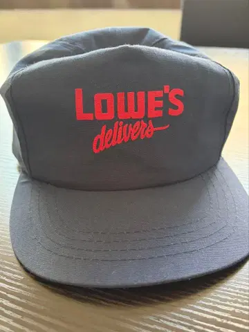 기업계 Lowe's delivers 캡 네이비