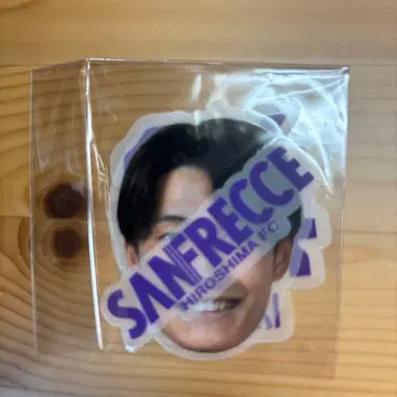 산프레체 히로시마 얼굴 스티커 동준희 선수