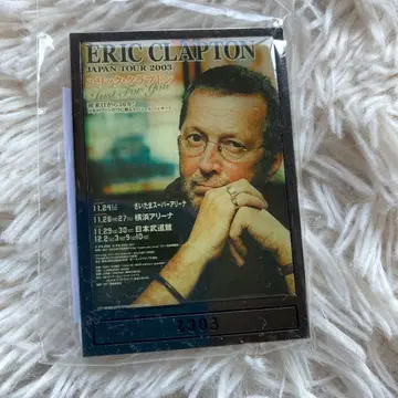 Eric Clapton 2003 Japan Tour 핀 배지