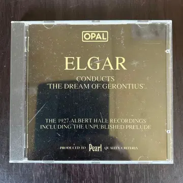 엘가 지휘 제론티우스 CD OPAL