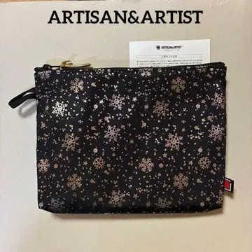 새상품 아티잔&아티스트 플랫 파우치 ARTISAN&ARTIST