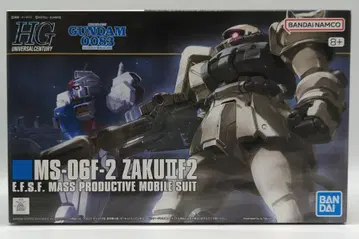BANDAI SPIRITS HGUC 1/144 반다이남코판 자쿠 II F2형 연방군 사양/8+표기 107
