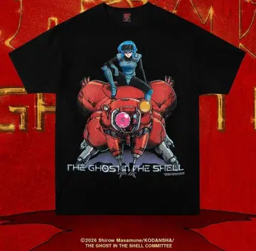 공각기동대전 GEEKS RULE T-SHIRT XL 티셔츠 블랙