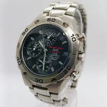 SEIKO ALBA EPSILON 크로노그래프 작동 V657-7020