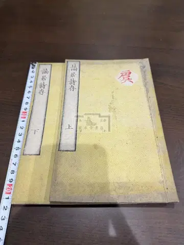 적거시존 2책 세트 화본 당본 한적 선장 한시 한문
