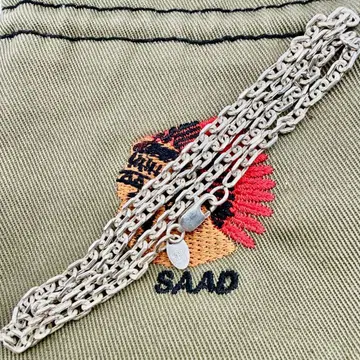 새상품급 SAAD 태각 체인 4mm 폭 45cm