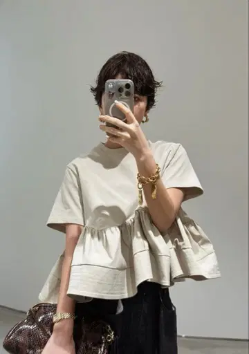마차트 Machatt 도킹 T셔츠 베이지