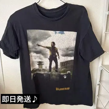 당일 발송 빈티지 THE WALKING DEAD 티셔츠 블랙