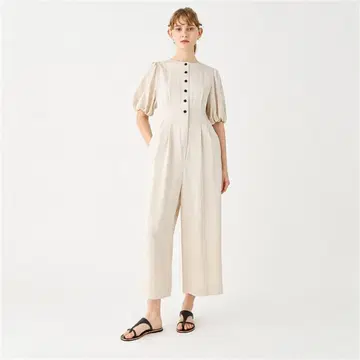 539h*새상품급 24SS 투모로우랜드 보르지 퍼프 슬리브 올인원