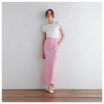 537h*새상품급 25SS 르필 LE PHIL T/R 더블 크로스 스커트