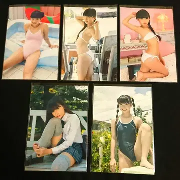 쿠로미야 레이 L판 사진 5매 세트