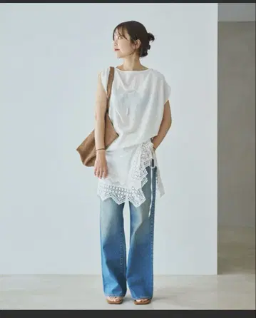 Plage Cotton 레이스 스카프