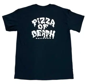 PIZZA OF DEATH RECORDS 티셔츠 블랙 XL