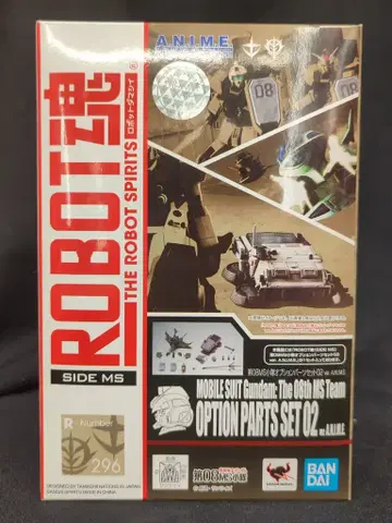 BANDAI SPIRITS ROBOT혼 [ SIDE MS ] 기동전사 건담 제08MS소대 제08MS소대 옵션 부품 세트02 ver. A.N.I.M.E. 296