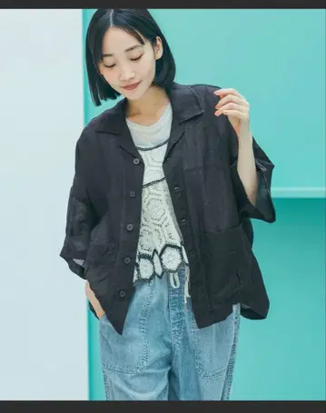 niko and - 라미 시어 워크 셔츠 자켓