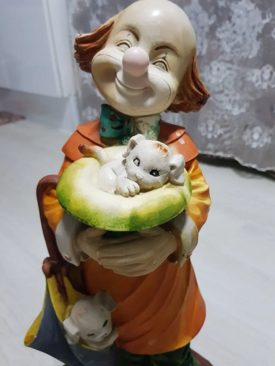 외화벌이수출용으로당시국산광대 인형