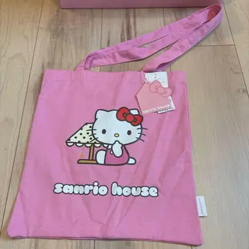 Sanrio House 헬로키티 토트백 핑크