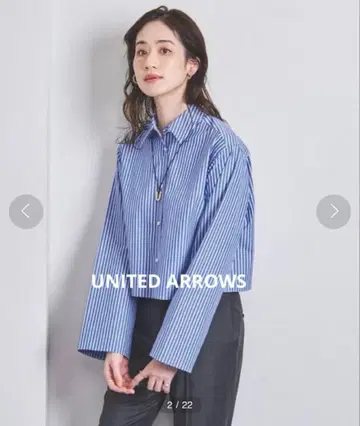 UNITED ARROWS 셔츠 블라우스 C 숏 셔츠