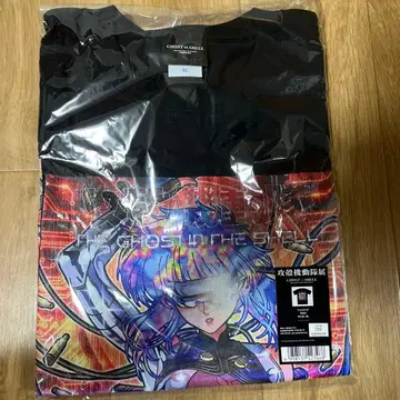 공각기동대전 T셔츠 17 TGITS 블랙 XL 사이즈