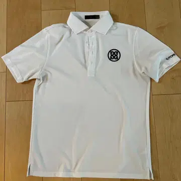 G/FORE 골프웨어 피케 셔츠 화이트