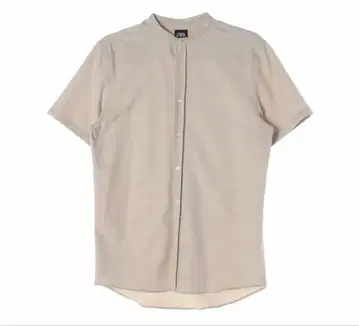ZARA THE MELANGE SHIRT 반팔 셔츠 베이지 M
