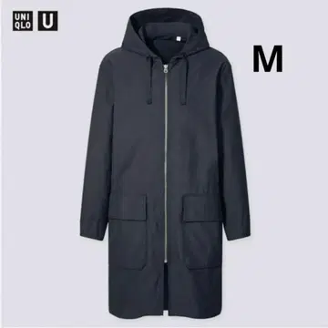 새상품급 유니클로 U 후디드 코트 M
