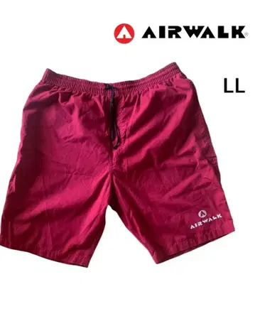 AIRWALK 숏팬츠 레드 LL 사이즈