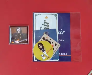 다케우치 마리야 souvenir 2025 혜택 새상품 씰&마그넷