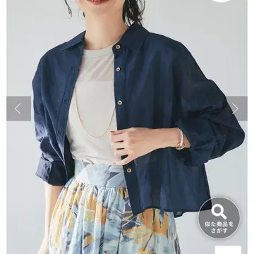 La boutique BonBon 라 부티크 봉봉 시어 크롭 셔츠